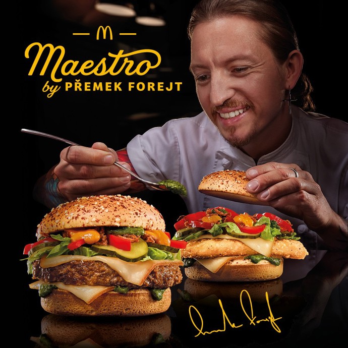Přemek Forejt pro McDonald's
