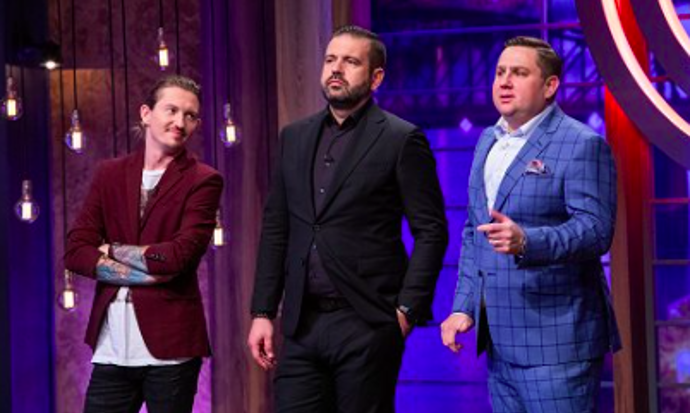 Radek se svými kolegy z MasterChefa
