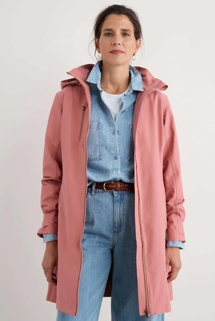 Lososová parka, Seasalt Cornwall, 6 600 Kč
