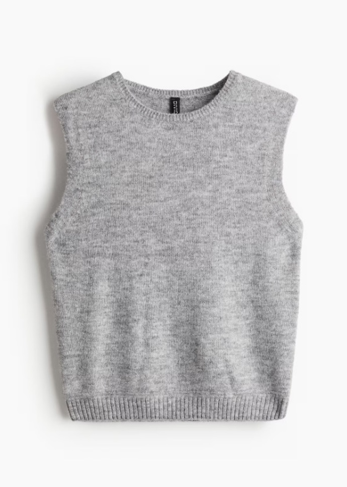 Pletená vesta, H&M, 359 Kč
