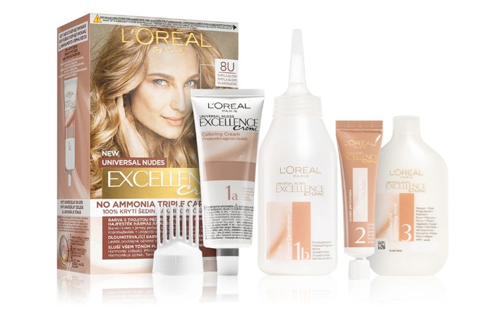 Excellence Universal Nudes permanentní barva na vlasy, L’Oréal Paris, 161 Kč
