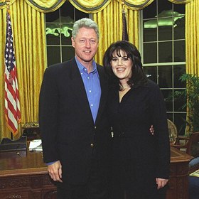 Monica Lewinsky a Bill Clinton
