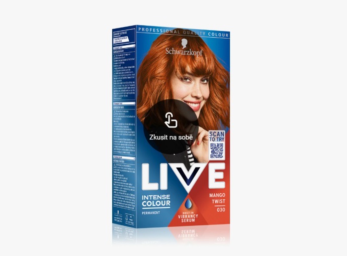 LIVE Intense Colour permanentní barva na vlasy, Schwarzkopf, 84 Kč

