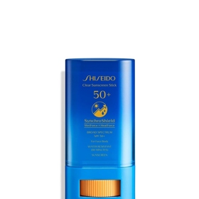 Clear Sunscreen Stick SPF 50+, Shiseido, 1095 Kč
