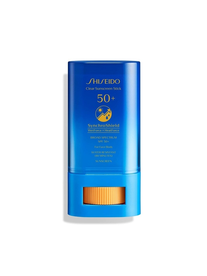 Clear Sunscreen Stick SPF 50+, Shiseido, 1095 Kč
Clear Sunscreen Stick SPF 50+, Shiseido, 1095 Kč