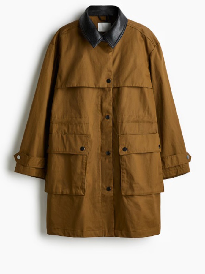 Parka ke kolenům, H&M, 999 Kč
