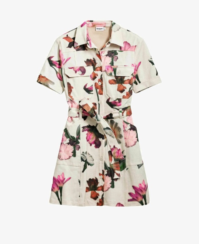 Košilové šaty, Desigual, 2 099 Kč
