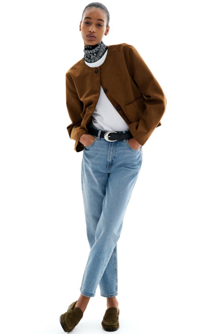 Slim Mom Jeans, H&M, 479 Kč
