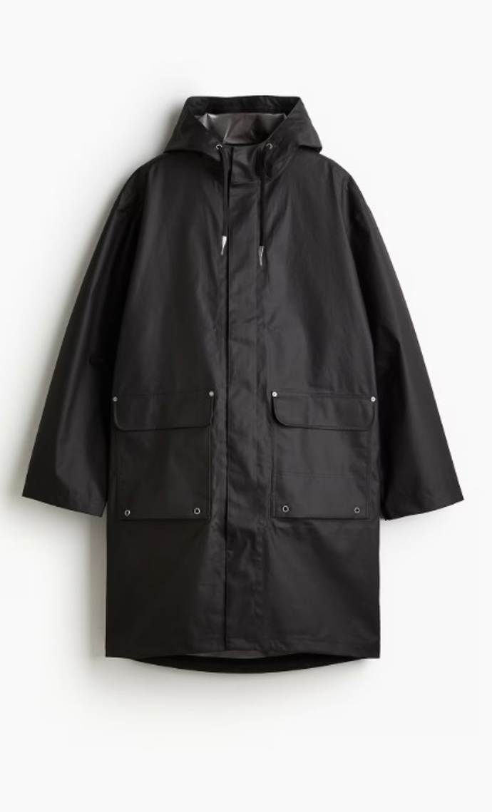 Plátěná parka, H&M, 1 199 Kč
