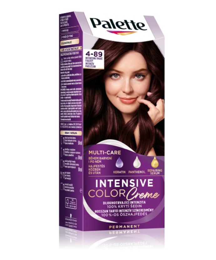 Palette Intensive Color Creme permanentní barva na vlasy, Schwarzkopf, 84 Kč
