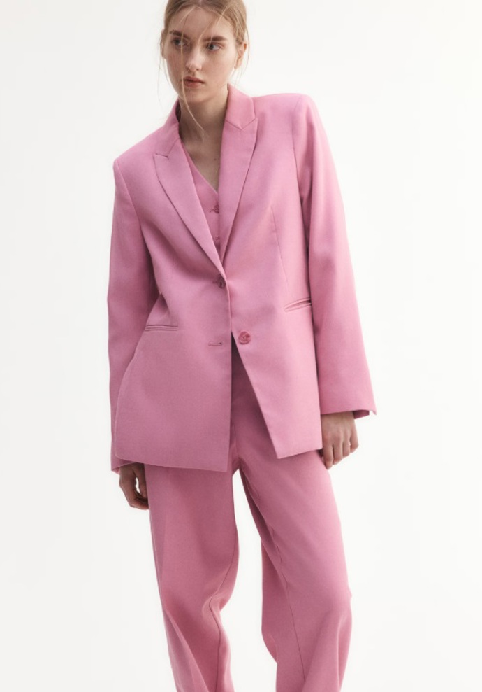 Jednořadové sako, H&M, 1 199 Kč
