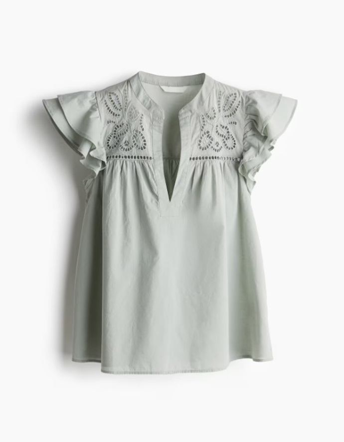 Halenka s madeirou, H&M, 479 Kč
