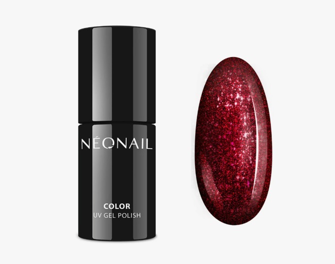 Gelový lak na nehty se třpytkami, NEONAIL, 208 Kč
