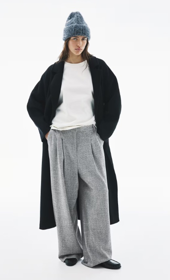 Široké kalhoty, H&M, 839 Kč

