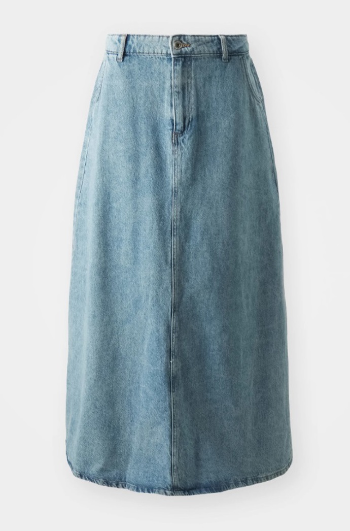 Denimová maxi sukně, ONLY, 1 020 Kč
