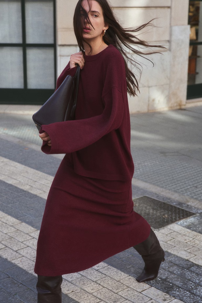 Pletená sukně, H&M, 719 Kč
Pletená sukně, H&M, 719 Kč