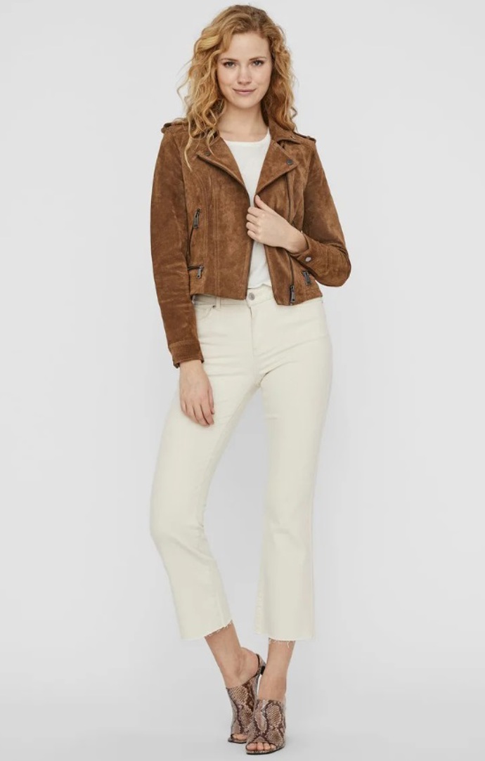 Kožená bunda, Vero Moda, 2 399 Kč
