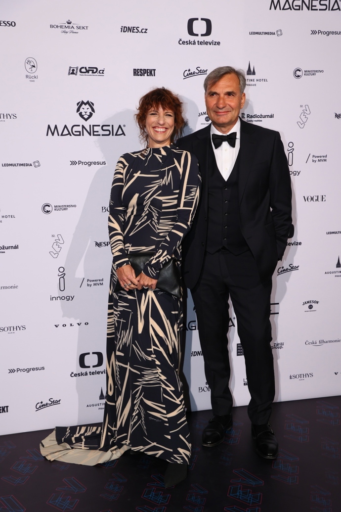 Jiří Macháček s partnerkou
Jiří Macháček s partnerkou