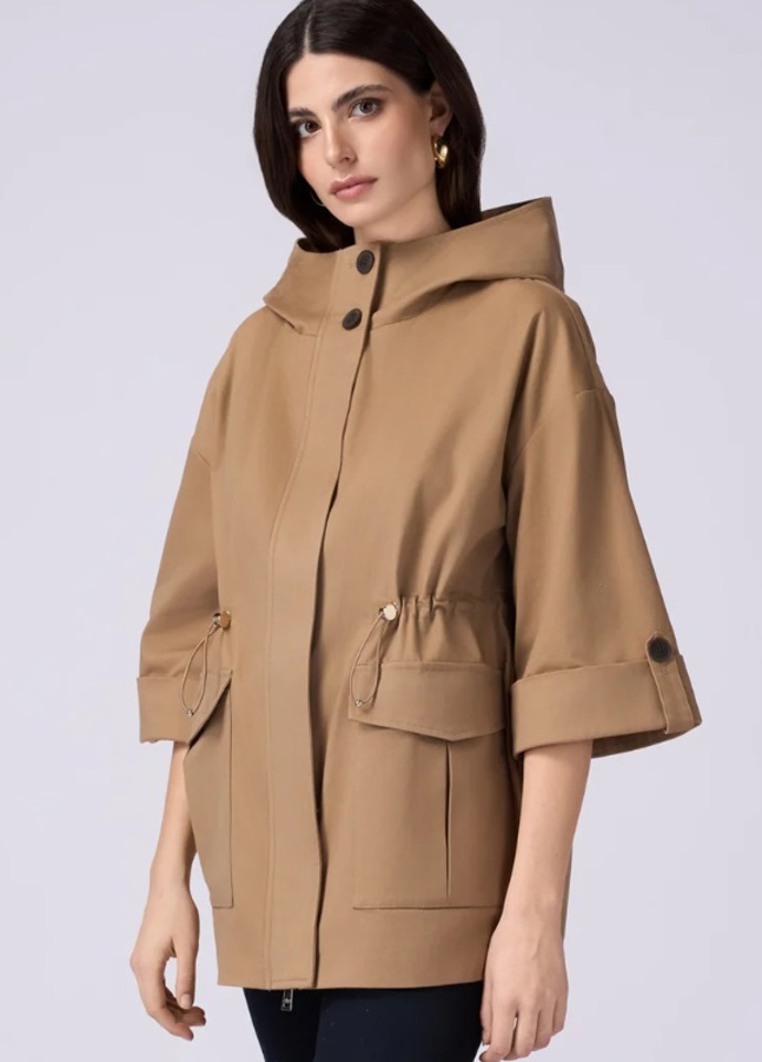 Béžová parka, Oltre, 3 428 Kč
