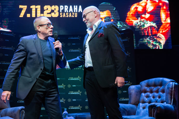 Marek s legendárním Jean-Claudem Van Dammem
Marek s legendárním Jean-Claudem Van Dammem