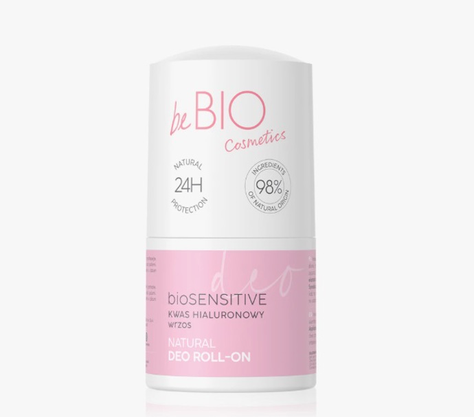 Deodorant roll-on pro citlivou pokožku, beBIO, 98 Kč
