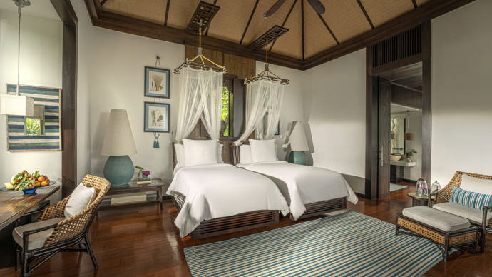 Four Seasons Resort Koh Samui nabízí luxusní ubytování se vším, co si jen člověk na dovolené může přát. A jako další natáčecí místo si jej vybrali autoři slavného seriálu The White Lotos, který momentálně běží na HBO. 
