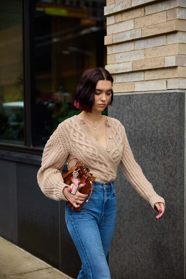 Street style v New Yorku
