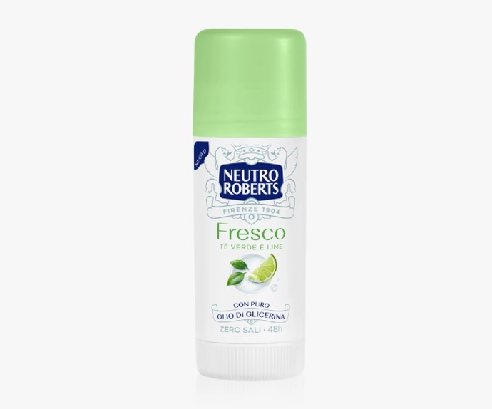 Tuhý deodorant s 48hodinovým účinkem, Neutro Roberts, 88 Kč
