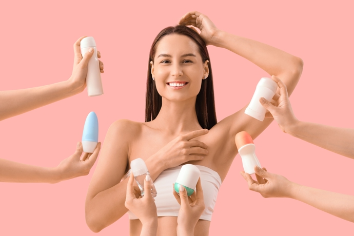 Deodorantů je na trhu celá řada, liší se složením, určením a konzistencí. Vybírat můžete speciální produkty na citlivou kůži nebo s přírodním složením. Volit můžete kuličkové, tuhé i krémové deodoranty nebo spreje. 
