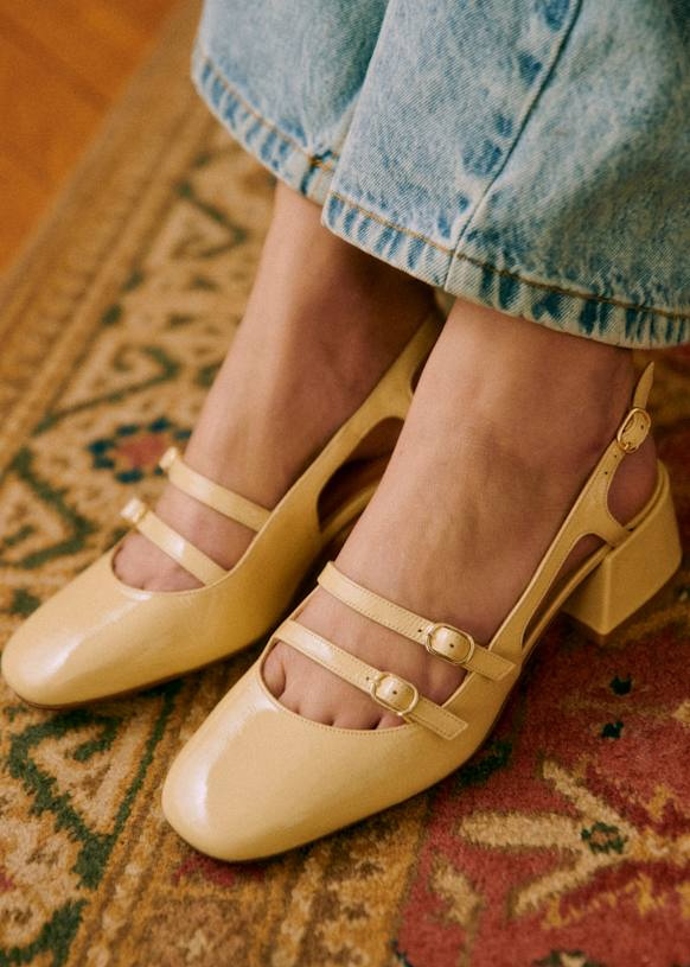 Slingback lodičky, Sézane, 155 eur
Slingback lodičky, Sézane, 155 eur