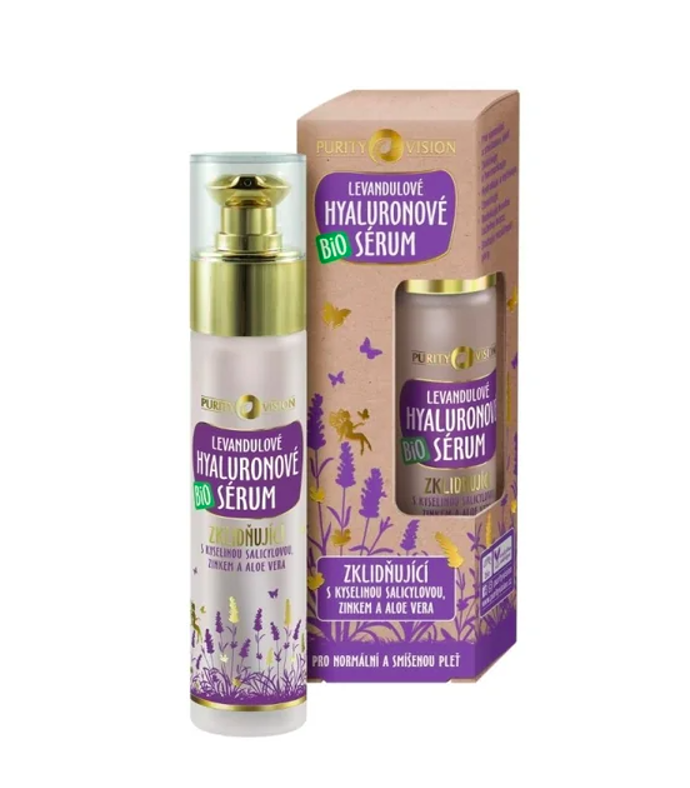 Zklidňující levandulové hyaluronové sérum, Purity Vision, 285 Kč

