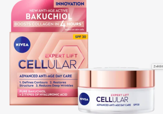 Cellular Expert Lift remodelační denní krém, Nivea, 399 Kč
