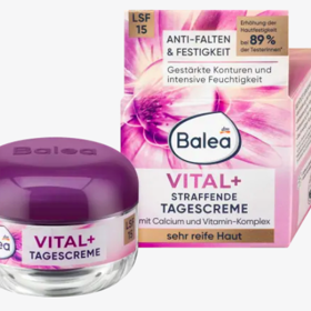 Denní krém Vital +, Balea, 109 Kč
