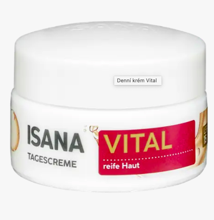 Denní krém Vital, Isana, Rossmann, 70 Kč
