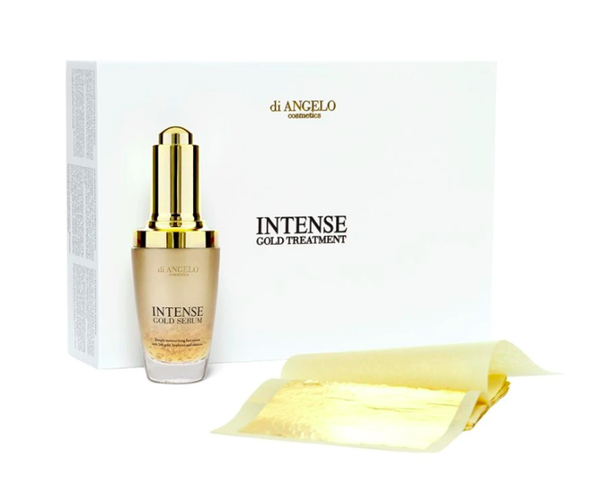 Sérum se zlatem a plátky 24K zlata, Di Angelo Cosmetics, 3850 Kč
