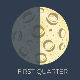 První čtvrť (First Quarter)

Symbolizuje rozhodování a překonávání překážek. Lidé narození v této fázi jsou odolní, nebojí se výzev a mají schopnost rychle se adaptovat na nové situace. Jejich život je často dynamický a plný změn.
