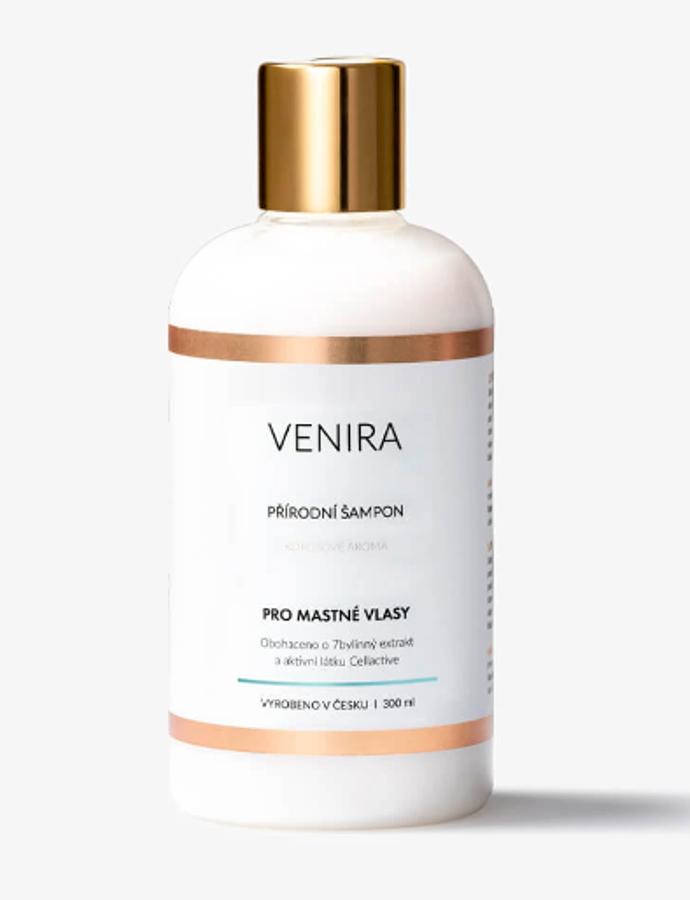 VENIRA přírodní šampon pro mastné vlasy 269 Kč
