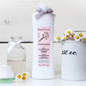 Odličovací pleťové mléko Sedmikráska, pro citlivou pokožku, Manufaktura, 239 Kč (215 ml) 
