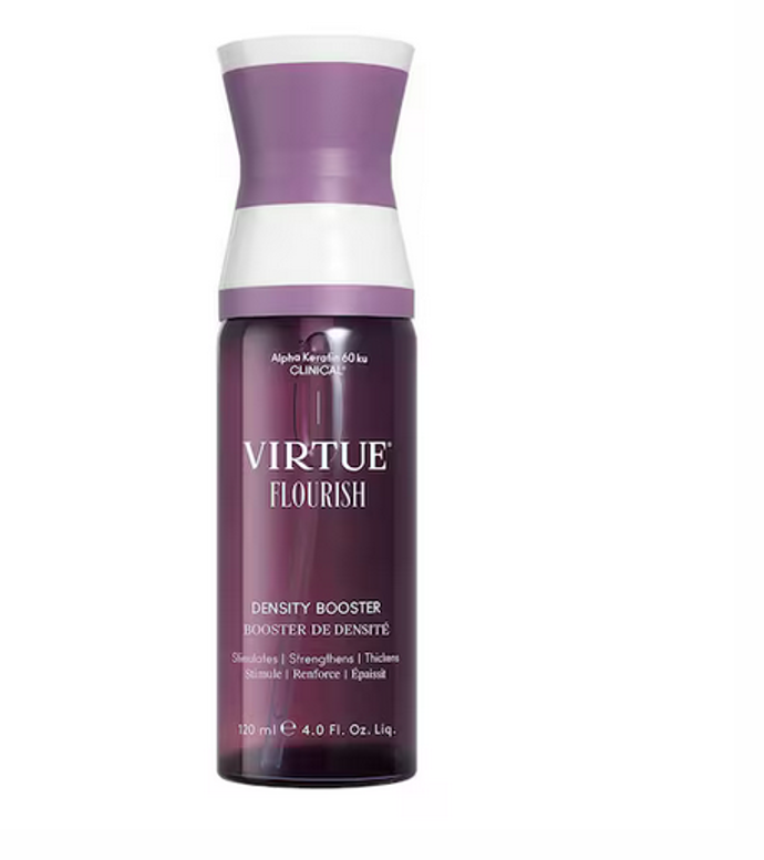 Produkty Virtue Flourish, jejichž základem jsou dva průlomové keratinové proteiny, čistí, pročišťují a obohacují vlasovou pokožku a vytvářejí tak úrodnou půdu pro nový růst. Jak každý nový vlas vzniká, je vyživován a posilován, což snižuje míru lámavosti a pomáhá vlasům růst až do dospělosti. 1370 Kč
