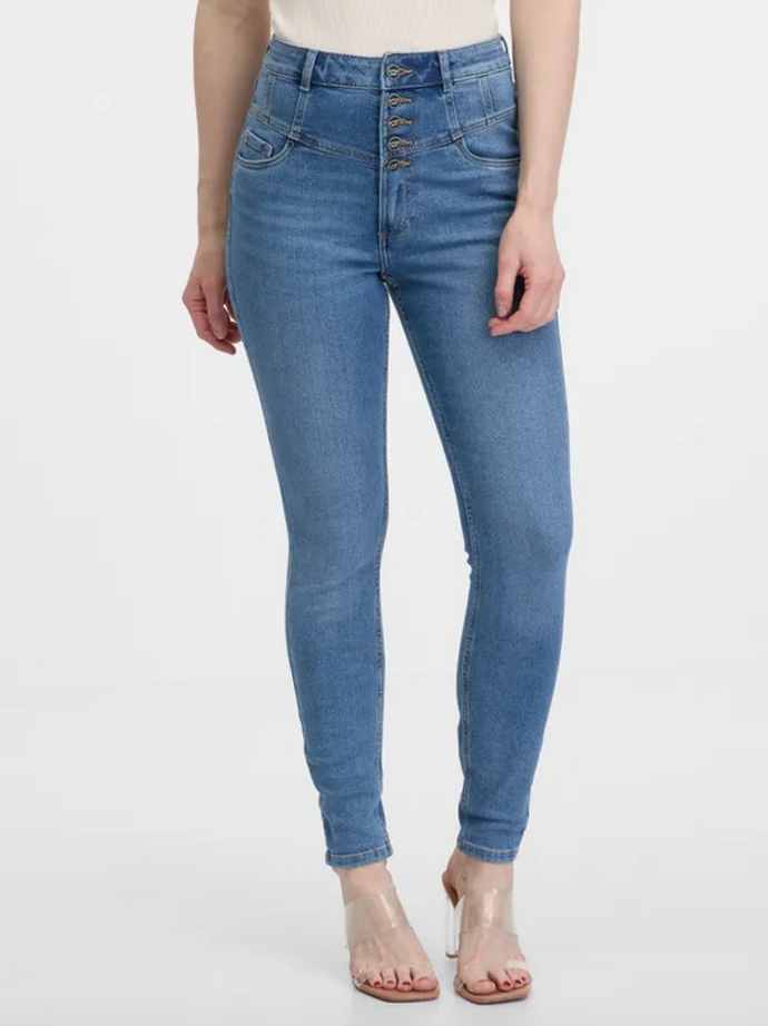 Modré dámské skinny fit džíny, 479 Kč
Modré dámské skinny fit džíny, 479 Kč