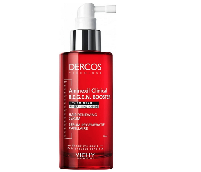 Booster na podporu krásy, síly a růstu vlasů Aminexil clinical R.E.G.E.N. revitalizuje vlasová vlákna a pokožku hlavy, 1490 Kč
Booster na podporu krásy, síly a růstu vlasů Aminexil clinical R.E.G.E.N. revitalizuje vlasová vlákna a pokožku hlavy, 1490 Kč