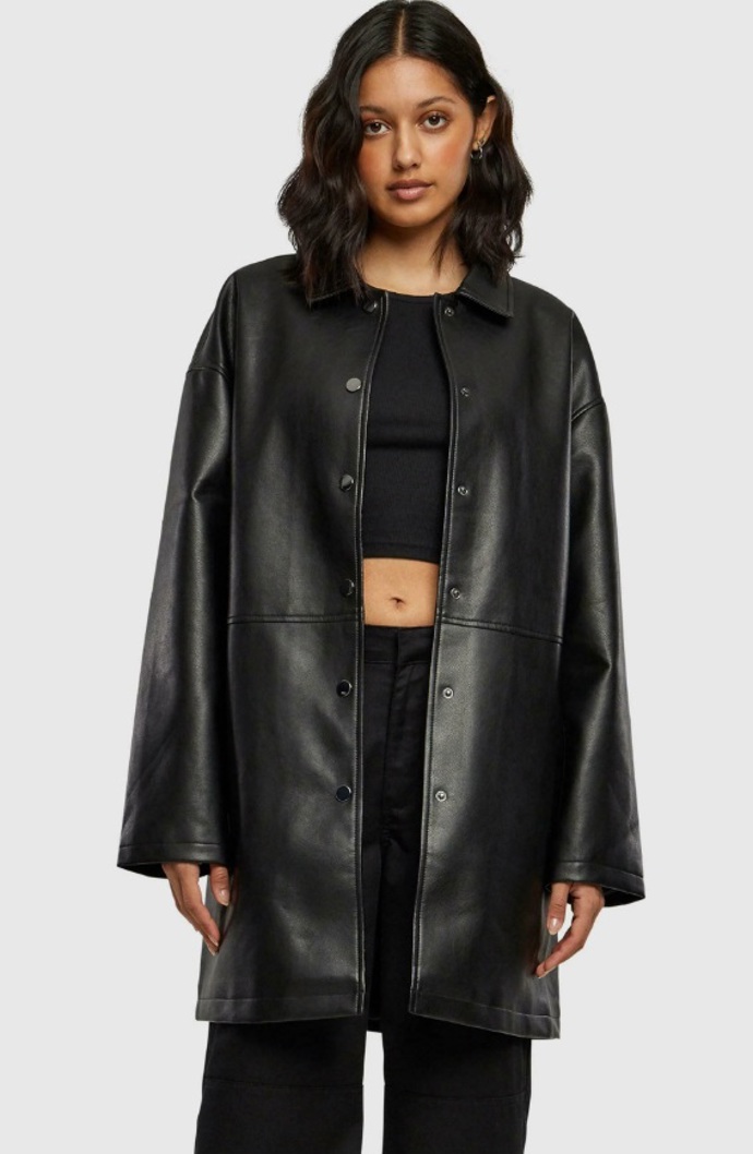 Parka z umělé kůže, Urban Classics, 1 435 Kč
