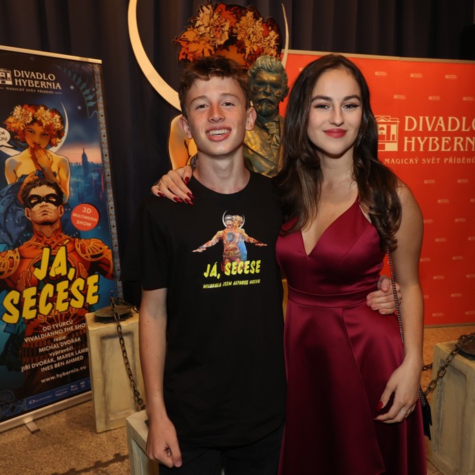 Amélie se synem Michala Dvořáka z Lucie
