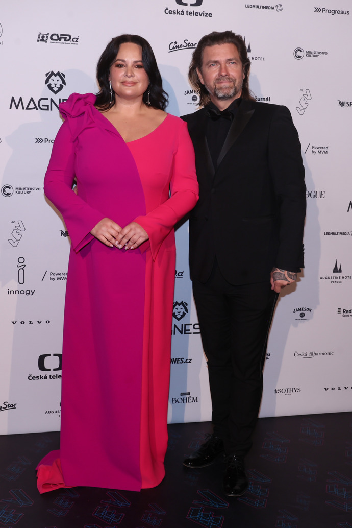 Jitka Čvančarová s manželem
Jitka Čvančarová s manželem