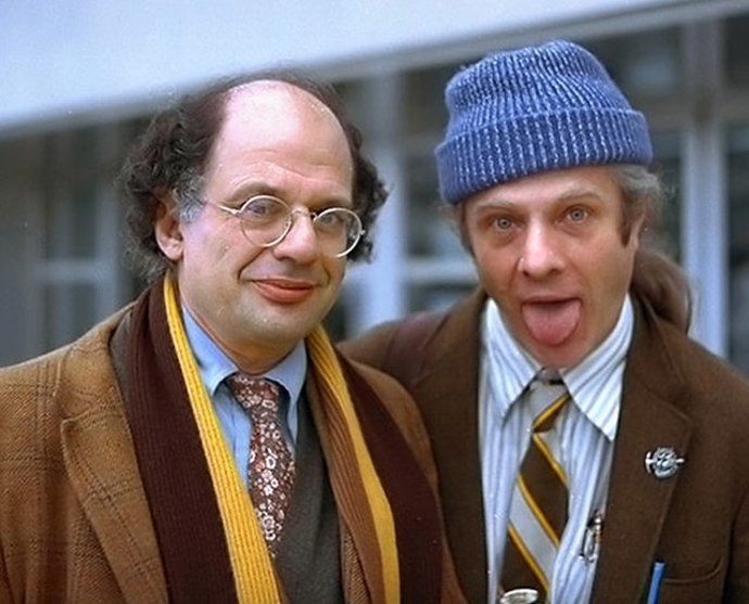 Allen Ginsberg a jeho partner Peter Orlowsky
