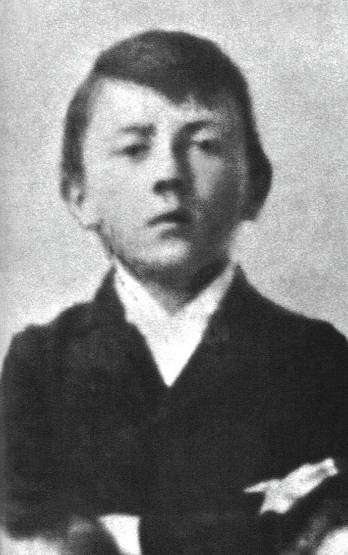 Adolf Hitler jako dítě
