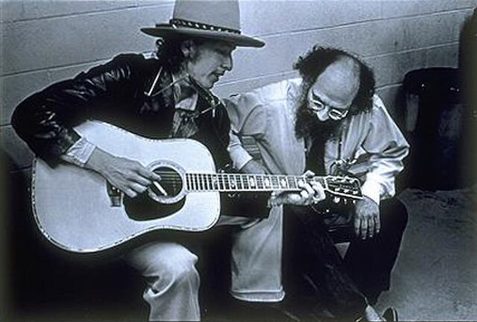 Allen Ginsberg s Bobem Dylanem
