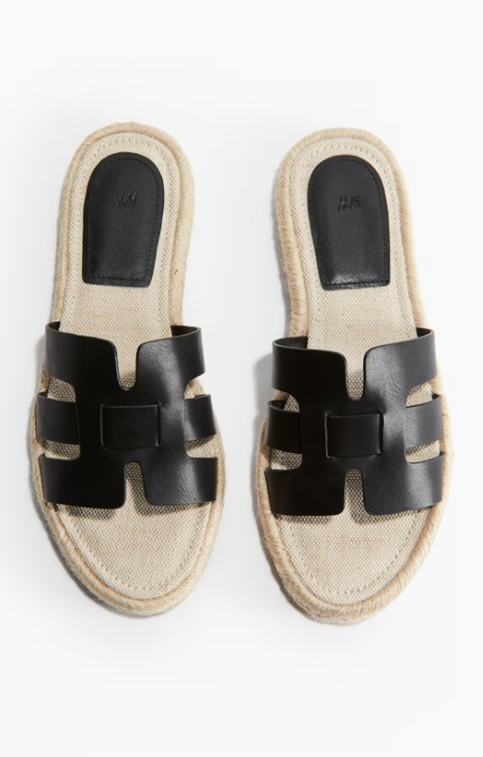 Sandálky espadrilky, H&M, 429 Kč
