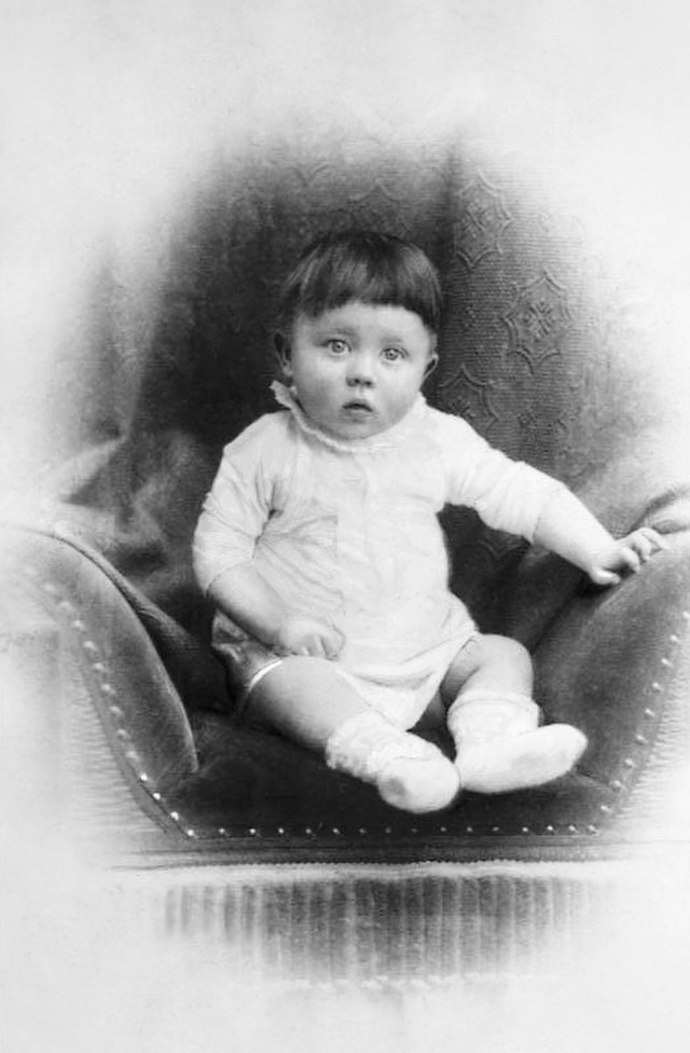 Adolf Hitler jako dítě
