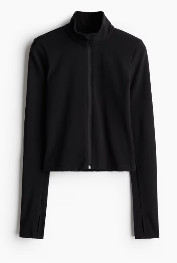 Sportovní bunda na zip SoftMove™, H&M, 719 Kč

